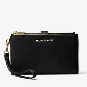 Michael Kors Adele leather smartphone wristlet